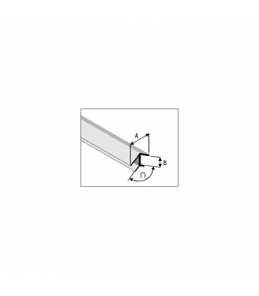 Plomb lanterne mommer 8x4.5 90°