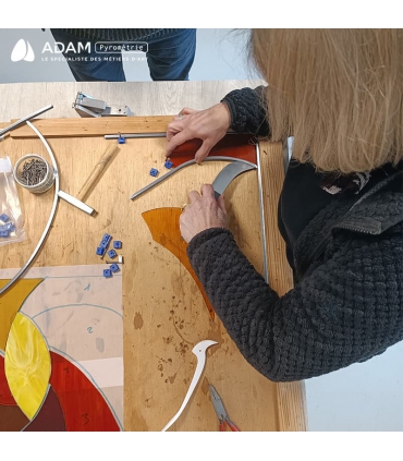 Atelier découverte vitrail au plomb