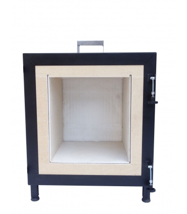 Four électrique décor porcelaine DP46Enitherm ouvert