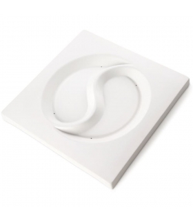 Moule plat Yin et Yang - 28 x 28 cm