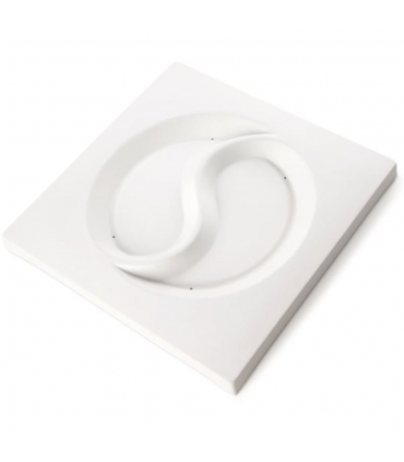 Moule plat Yin et Yang - 28 x 28 cm