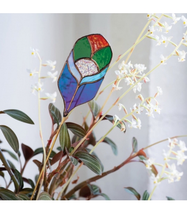 Livre "Vitrail Tiffany - Techniques & modèles en étapes"