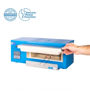 Four BLUEPEARL - 1 porte - vue de profil ouvert - démo