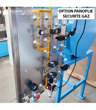 FOUR DE RECHAUFFE - GLORY - OPTION PANOPLIE SECURITE GAZ - ADAM PYROMETRIE