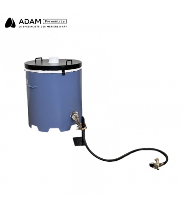 Four Raku 60 litres - vue de face fermé