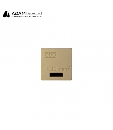 Domino céramique 2 pôles - vue de face