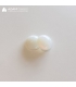 Cabochons Ø18 mm - Blanc