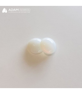 Cabochons Ø18 mm - Blanc