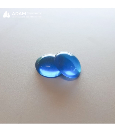 Cabochons Ø18 mm - bleu ciel