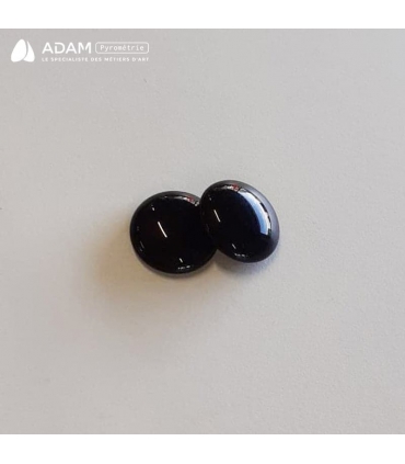 Cabochons Ø18 mm - Noir