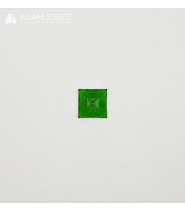 Joyaux carré 25x25mm - Vert