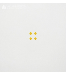 Cabochons en verre Ø6mm - Jaune