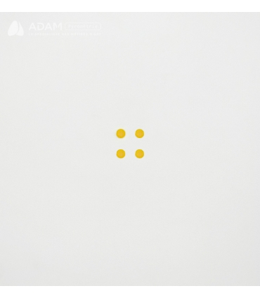 Cabochons en verre Ø6mm - Jaune