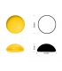 Cabochons jaune