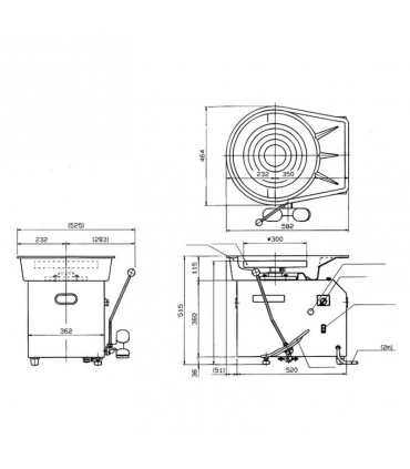 Schéma tour SHIMPO RK3D