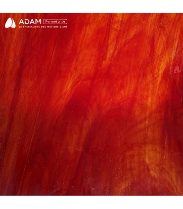 Verre Wissmach - Motif aléatoire 2