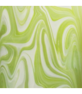 VERT CITRON ET BLANC OPALESCENT - FUSERS RESERVE - FR-43-SF