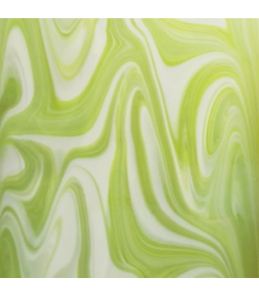 VERT CITRON ET BLANC OPALESCENT - FUSERS RESERVE - FR-43-SF