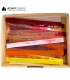 Chutes de verre - Couleurs chaudes