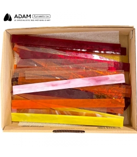 Chutes de verre - Couleurs chaudes