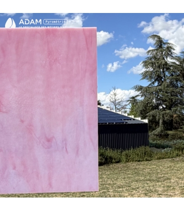 ROSE ET BLANC OPALESCENT - 0301-30FST - 90