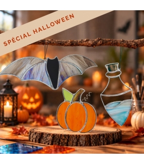 Atelier découverte vitrail Tiffany - spécial Halloween