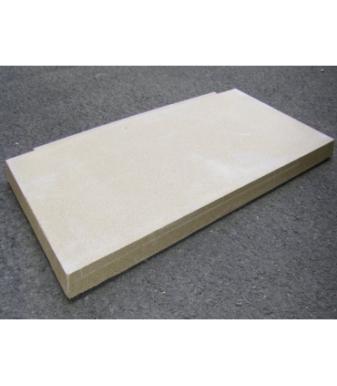 Plaque de vermiculite 50x30x3cm plaque de foyer en argile réfractaire –  Kaminladen