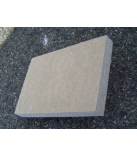 Vermiculite haute densité, plaque de 1000/625 - brique réfractaire, 25mm  épaisseur