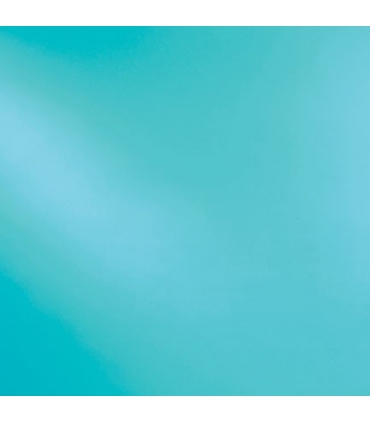 BLEU CARAIBE LISSE TRANSPARENT