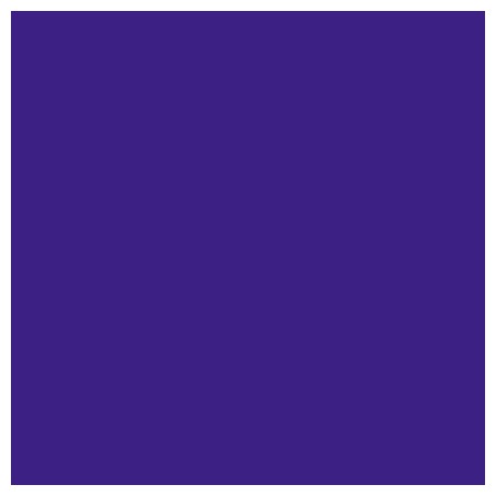 BLEU MARINE OPALESCENT LISSE