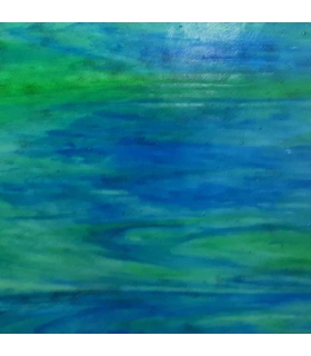 BLEU FONCÉ ET VERT MOYEN - WS 197LL