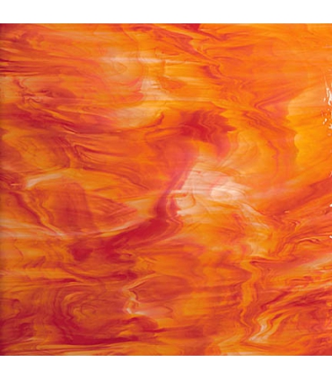 ROUGE ORANGÉ ET BLANC - 675-5SF