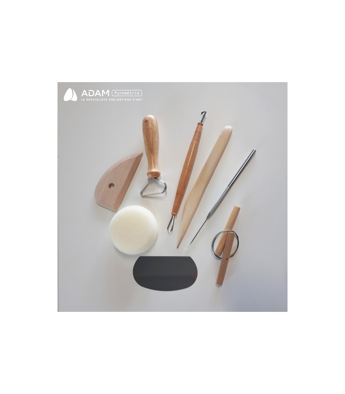 Kit outils Poterie 8 pièces – Chez-el