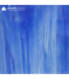BLEU FONCÉ ET BLANC OPALESCENT - WS 96-28
