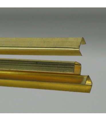 Profilé U couleur laiton