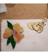 Création d'une fleur - vitrail Création d'une fleur - vitrail