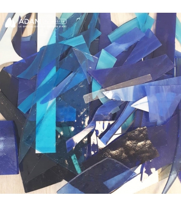 Chutes de verre - BLEUS