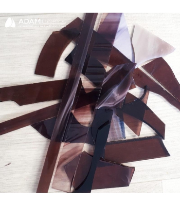 Petites chutes de verre - pourpre/violet