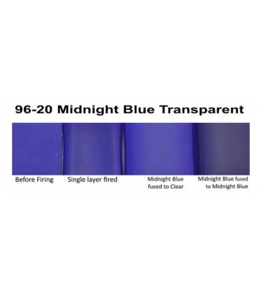 Frittes coe 96 - bleu cobalt transclucide