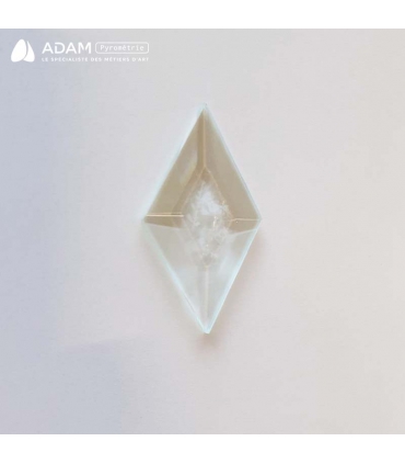 Facette givrée losange 6x3