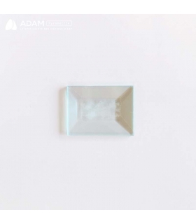 Facette givrée rectangle 5x3