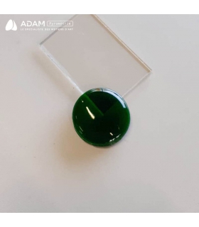 CABOCHON ROND 30MM - VERT