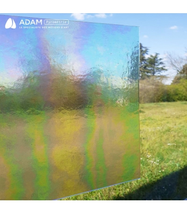 VERRE CLAIR LISSE IRIDESCENT - WS I/01DR