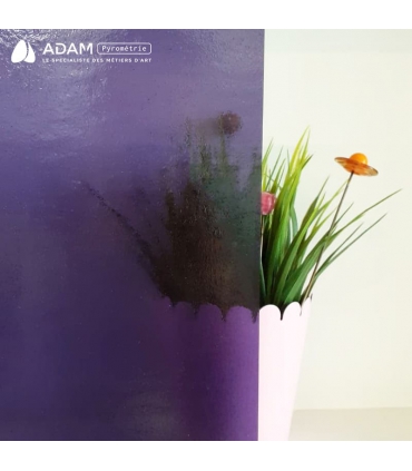 VERRE VITRAIL VIOLET MOYEN - WS 311VDR