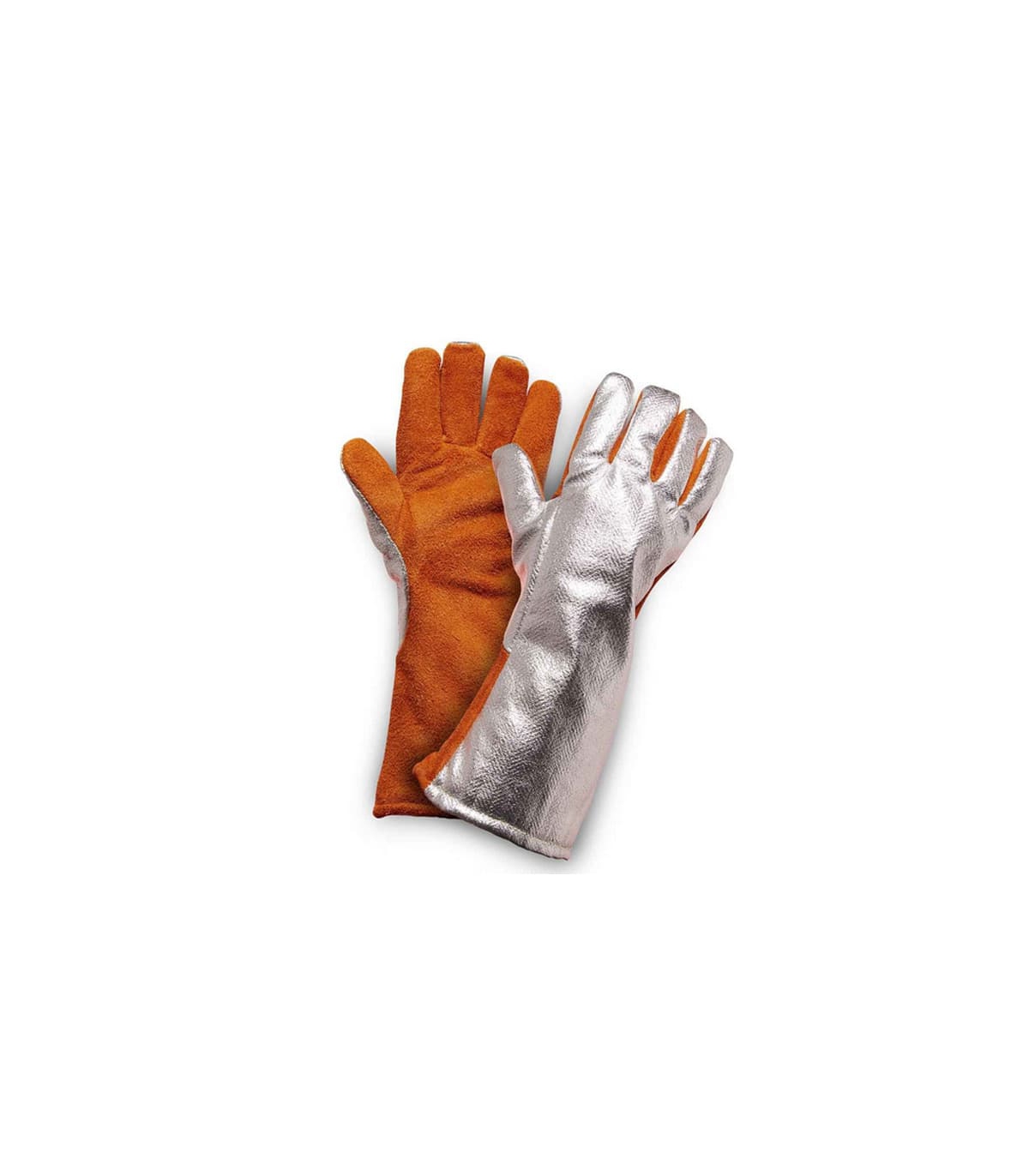 Gants pour raku - Gants cuir et aluminium