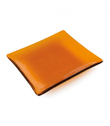 Moule fusing thermoformage du verre - plat carré 21x21- vue dessus