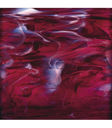 POURPRE FONCÉ ET BLANC WISPY - 349-6SF