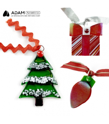 Patron fusing - Suspensions de Noël