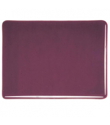 VERRE VITRAIL ET FUSING BULLSEYE  - POURPRE FONCÉ TRANSLUCIDE - 1105-30F