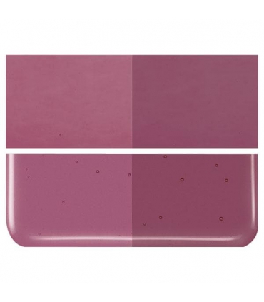 VERRE VITRAIL ET FUSING BULLSEYE  - POURPRE FONCÉ TRANSLUCIDE - 1105-30F